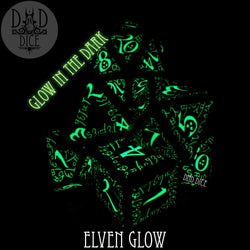 Elven Glow in the Dark Dice Set (Online Order Only)