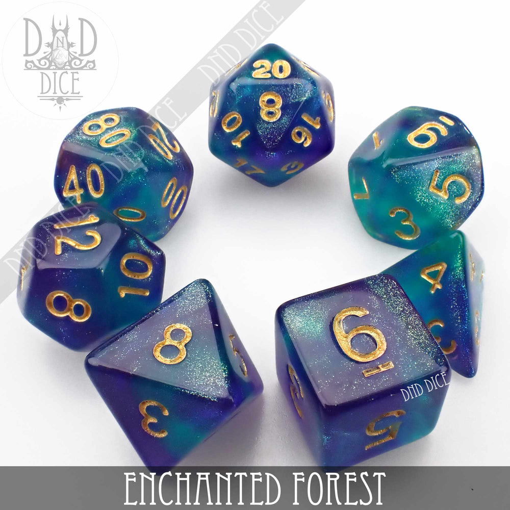Enchanted Forest Dice Set (Online Order Only)