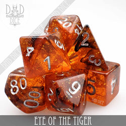 Eye of the Tiger Dice Set (Online Order Only)