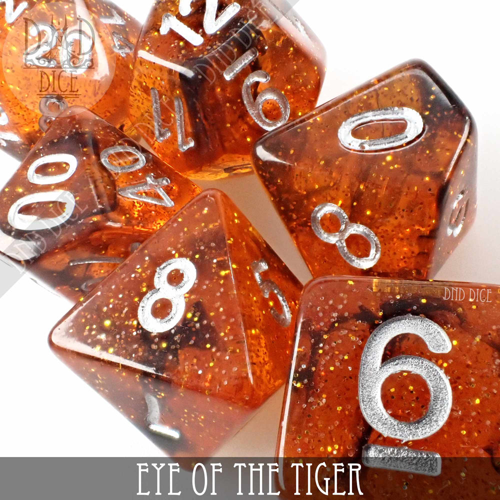 Eye of the Tiger Dice Set (Online Order Only)