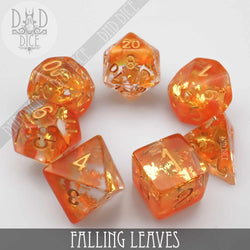 Falling Leaves Dice Set (Online Order Only)