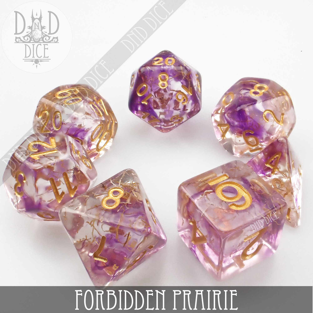Forbidden Prairie Dice Set (Online Order Only)