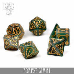 Forest Giant Dice Set (Oversize) (Online Order Only)