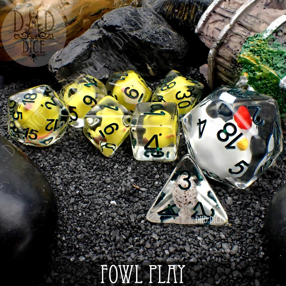 Fowl Play 8 Dice Set (Online Order Only)