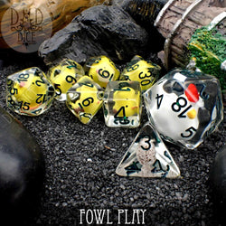 Fowl Play 8 Dice Set (Online Order Only)