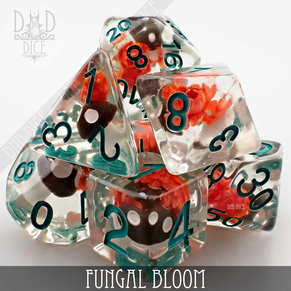 Fungal Bloom Dice Set (Online Order Only)