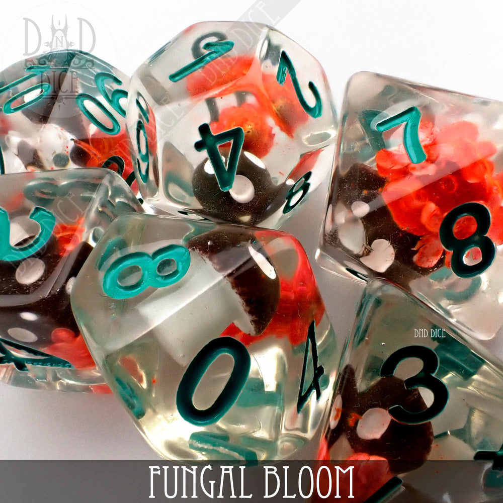 Fungal Bloom Dice Set (Online Order Only)