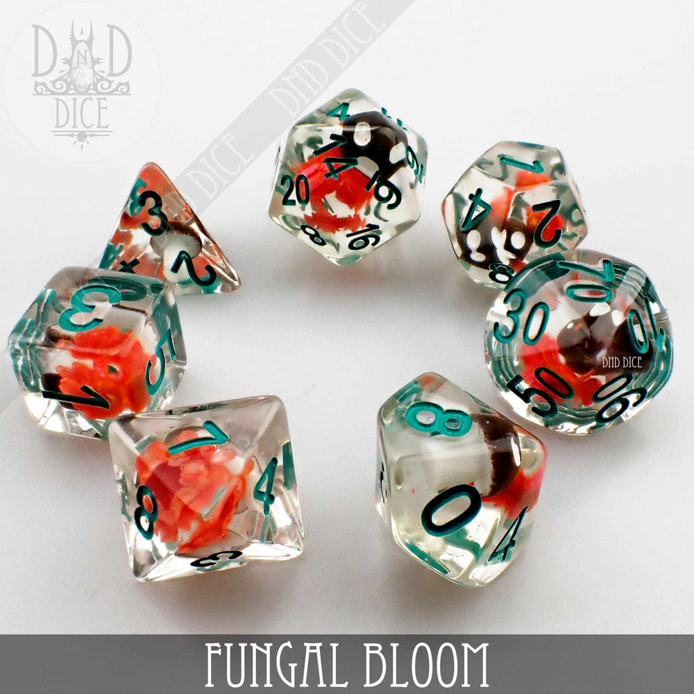 Fungal Bloom Dice Set (Online Order Only)