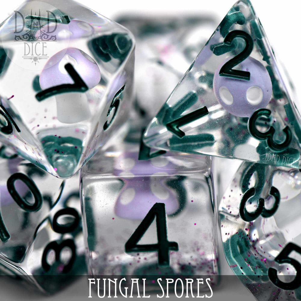 Fungal Spores Dice Set (Online Order Only)