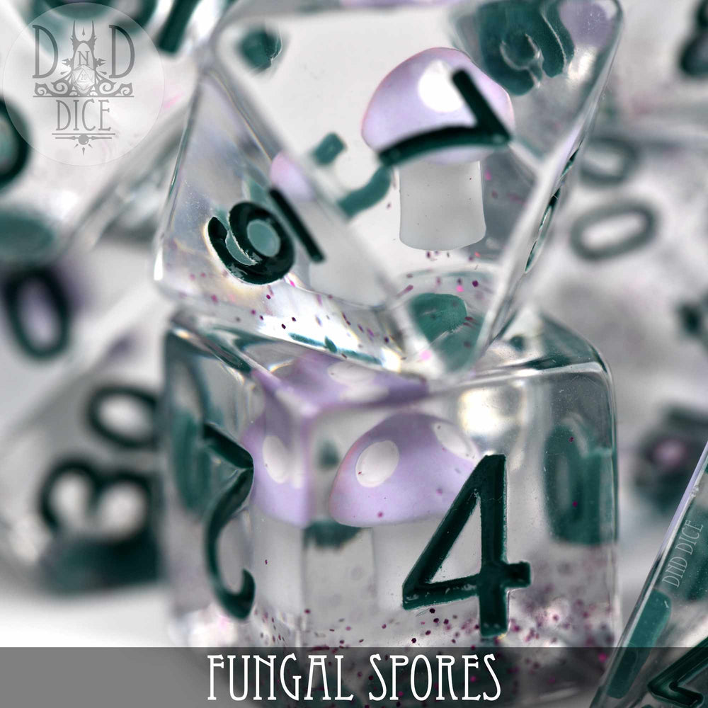 Fungal Spores Dice Set (Online Order Only)