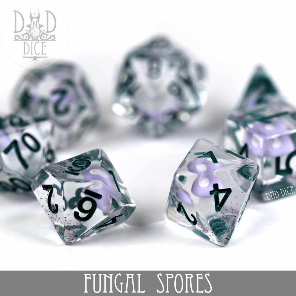 Fungal Spores Dice Set (Online Order Only)