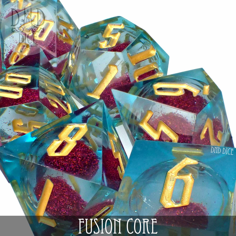 Fusion Core Liquid Core Dice Set (Online Order Only)