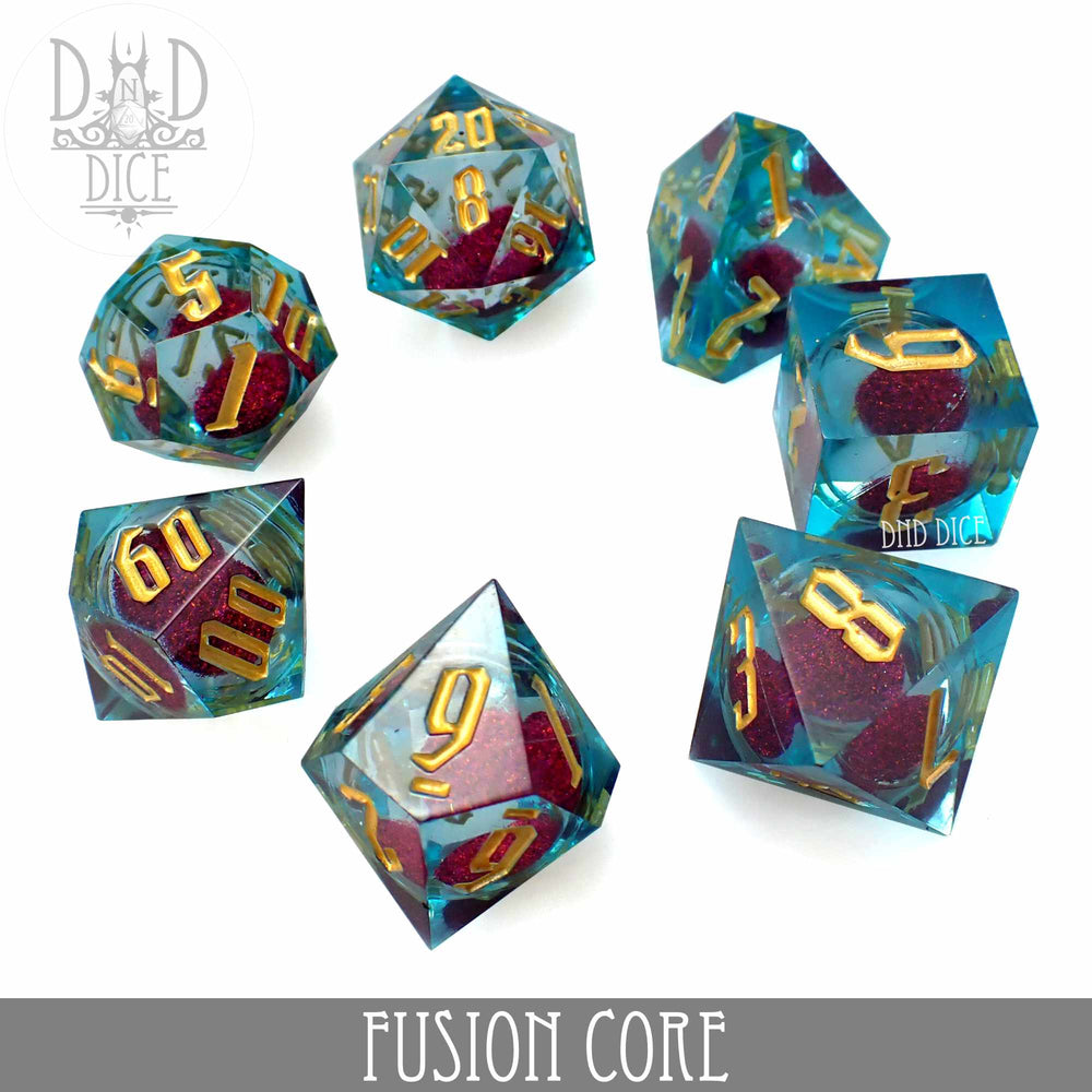 Fusion Core Liquid Core Dice Set (Online Order Only)