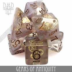 Gears of Antiquity Dice Set (Online Order Only)