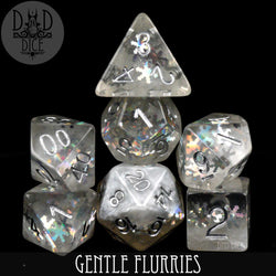 Gentle Flurries Dice Set (Online Order Only)