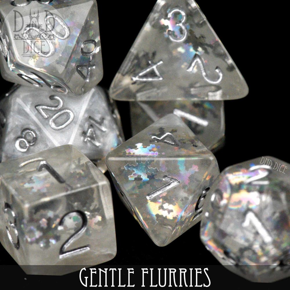 Gentle Flurries Dice Set (Online Order Only)