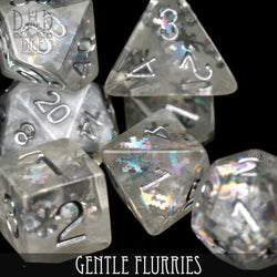 Gentle Flurries Dice Set (Online Order Only)