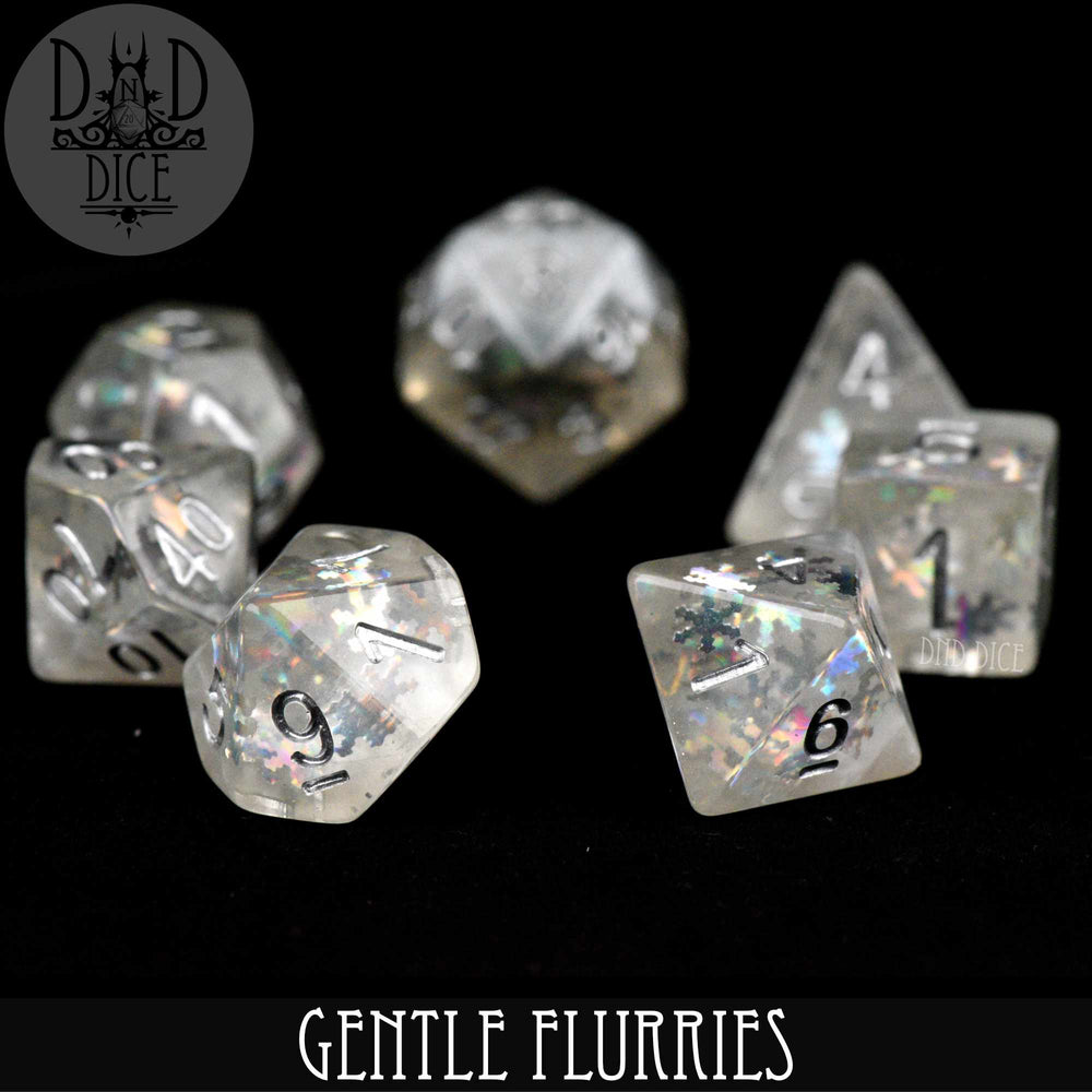 Gentle Flurries Dice Set (Online Order Only)