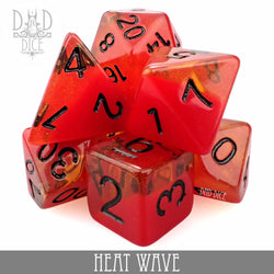 Heat Wave Dice Set (Online Order Only)
