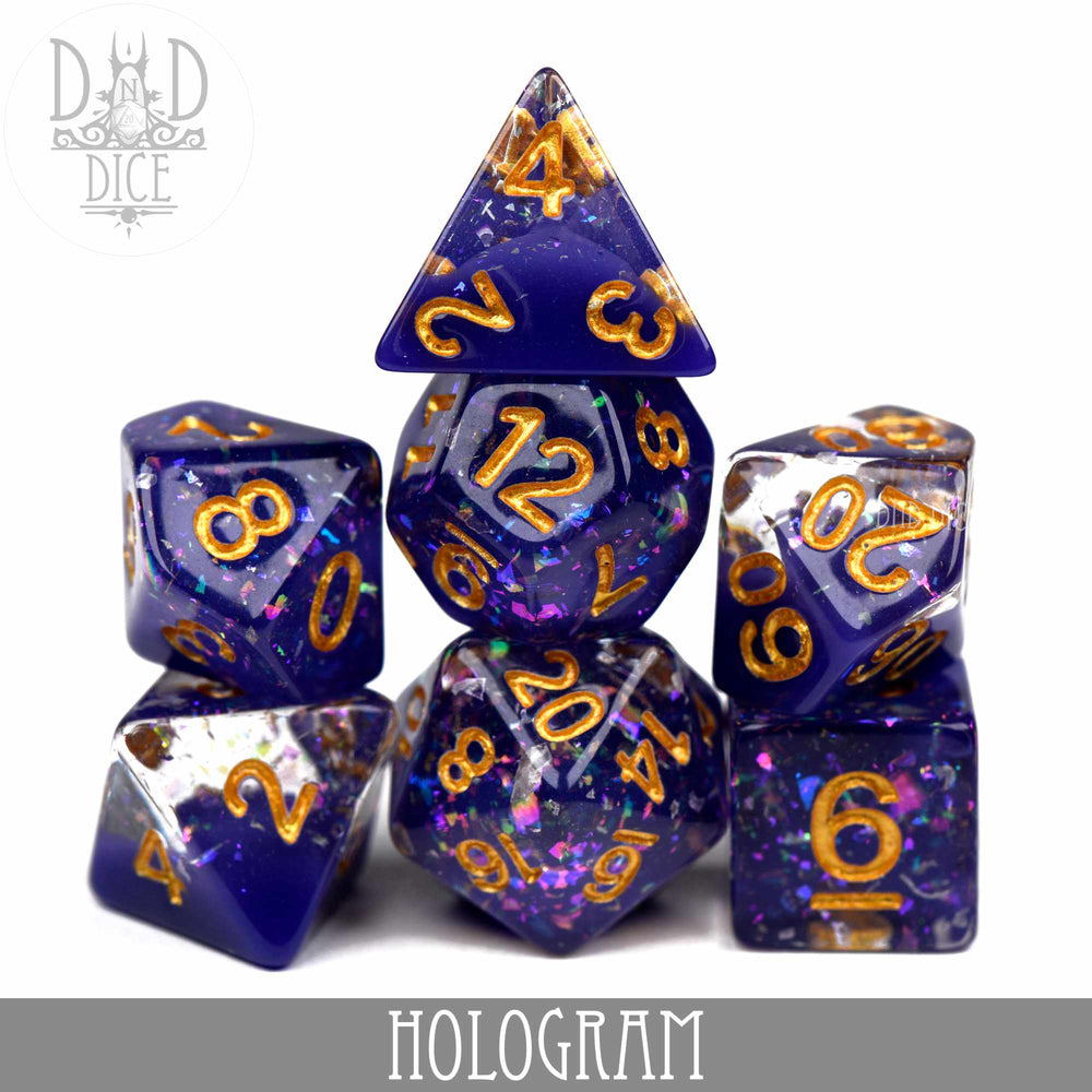 Hologram Dice Set (Online Order Only)