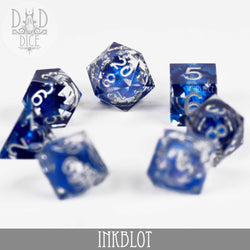 Inkblot Liquid Core Dice Set (Online Order Only)