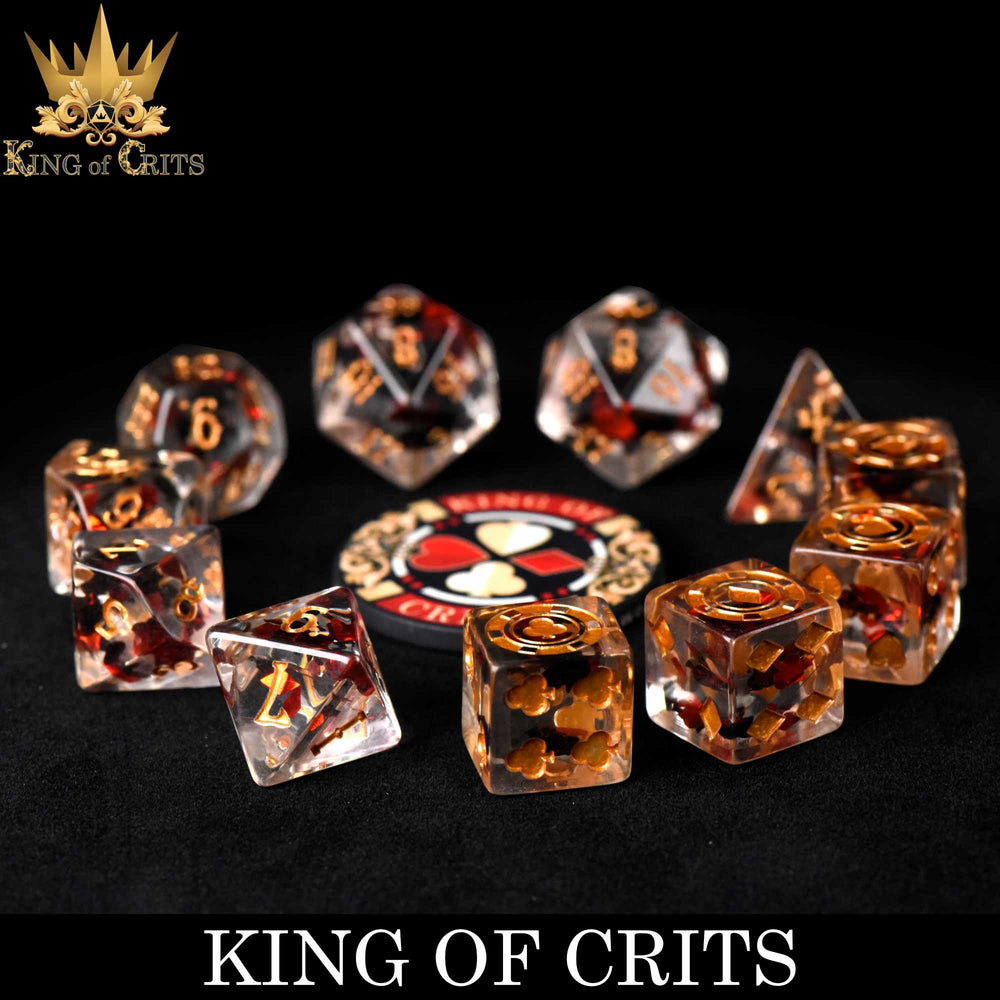 King of Crits 11 Dice Set (Online Order Only)