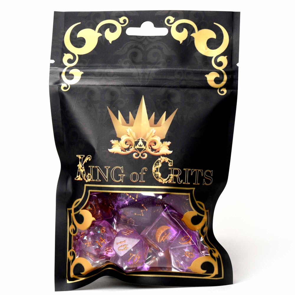 Moonlit Night 12 Dice Set (Online Order Only)