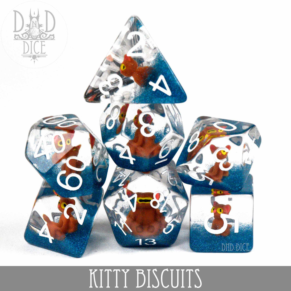 Kitty Biscuits Dice Set (Online Order Only)