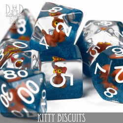 Kitty Biscuits Dice Set (Online Order Only)