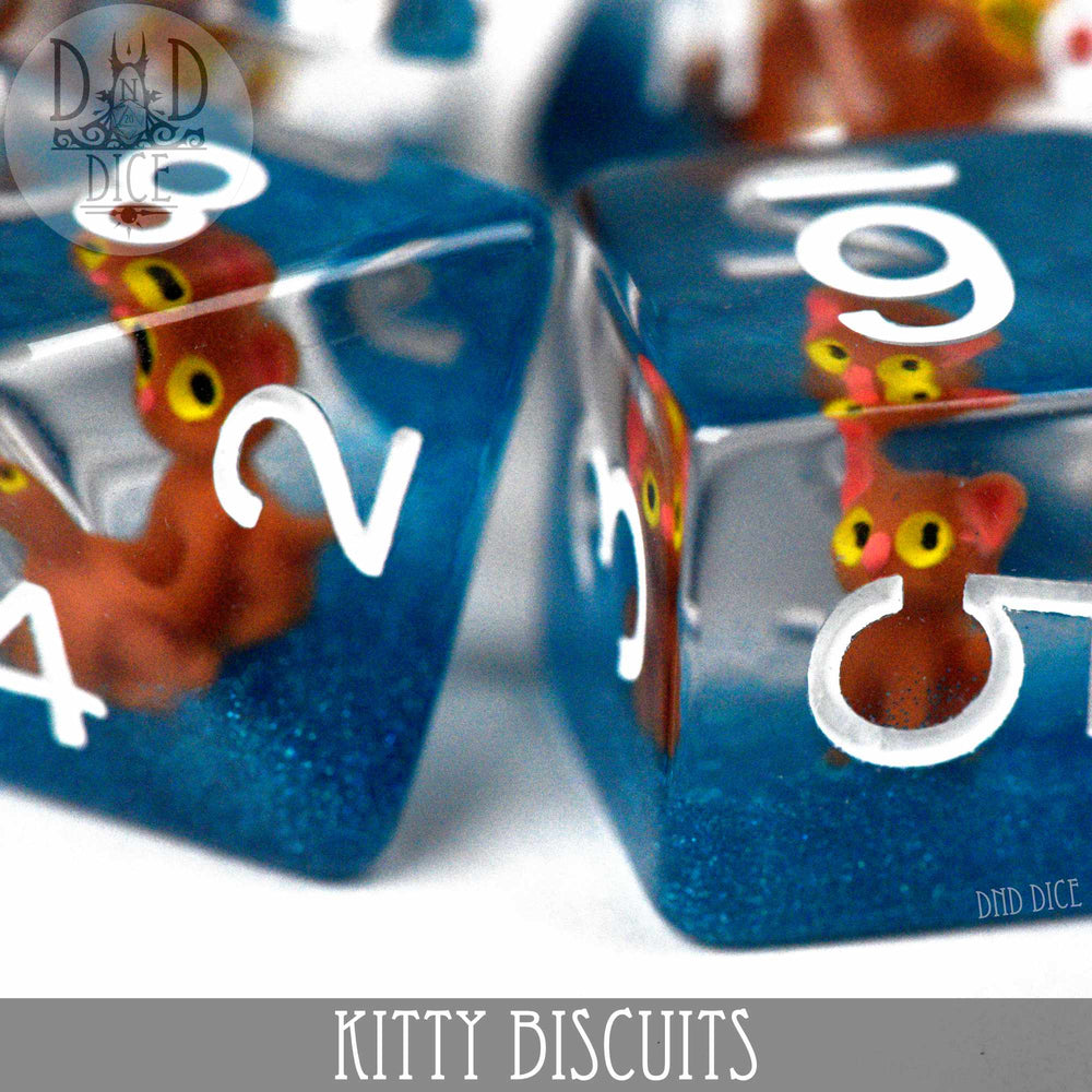 Kitty Biscuits Dice Set (Online Order Only)