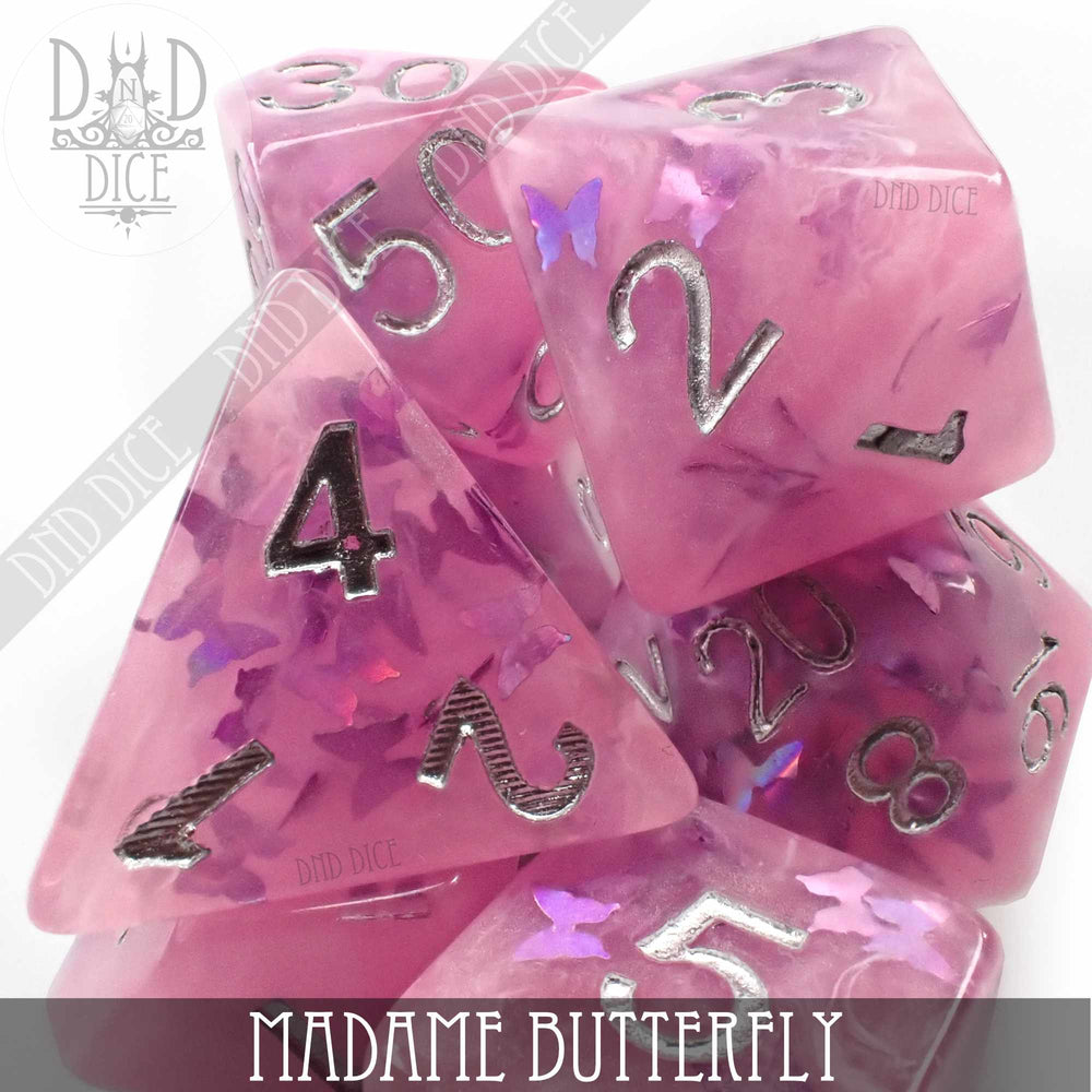 Madame Butterfly Dice Set (Online Order Only)