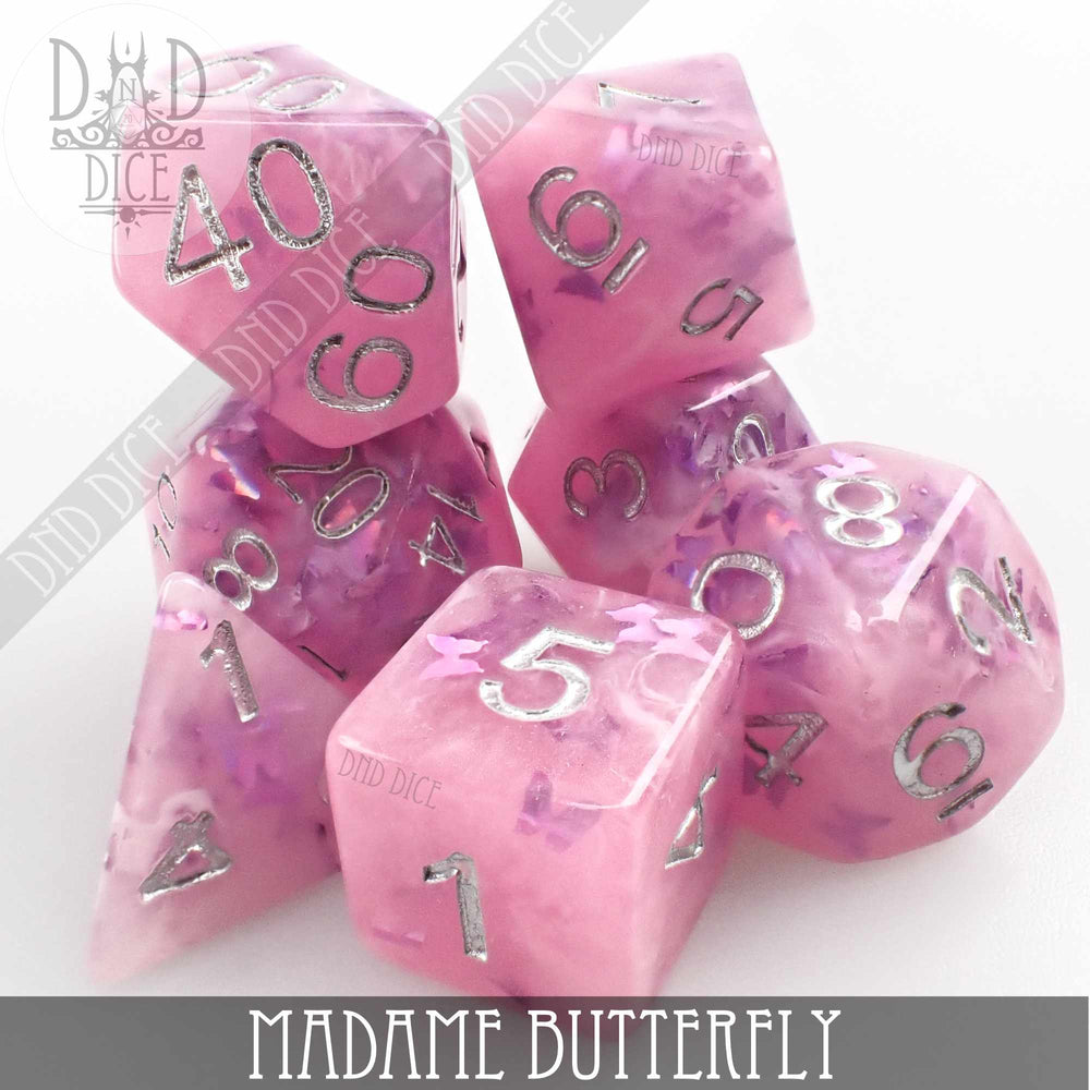 Madame Butterfly Dice Set (Online Order Only)