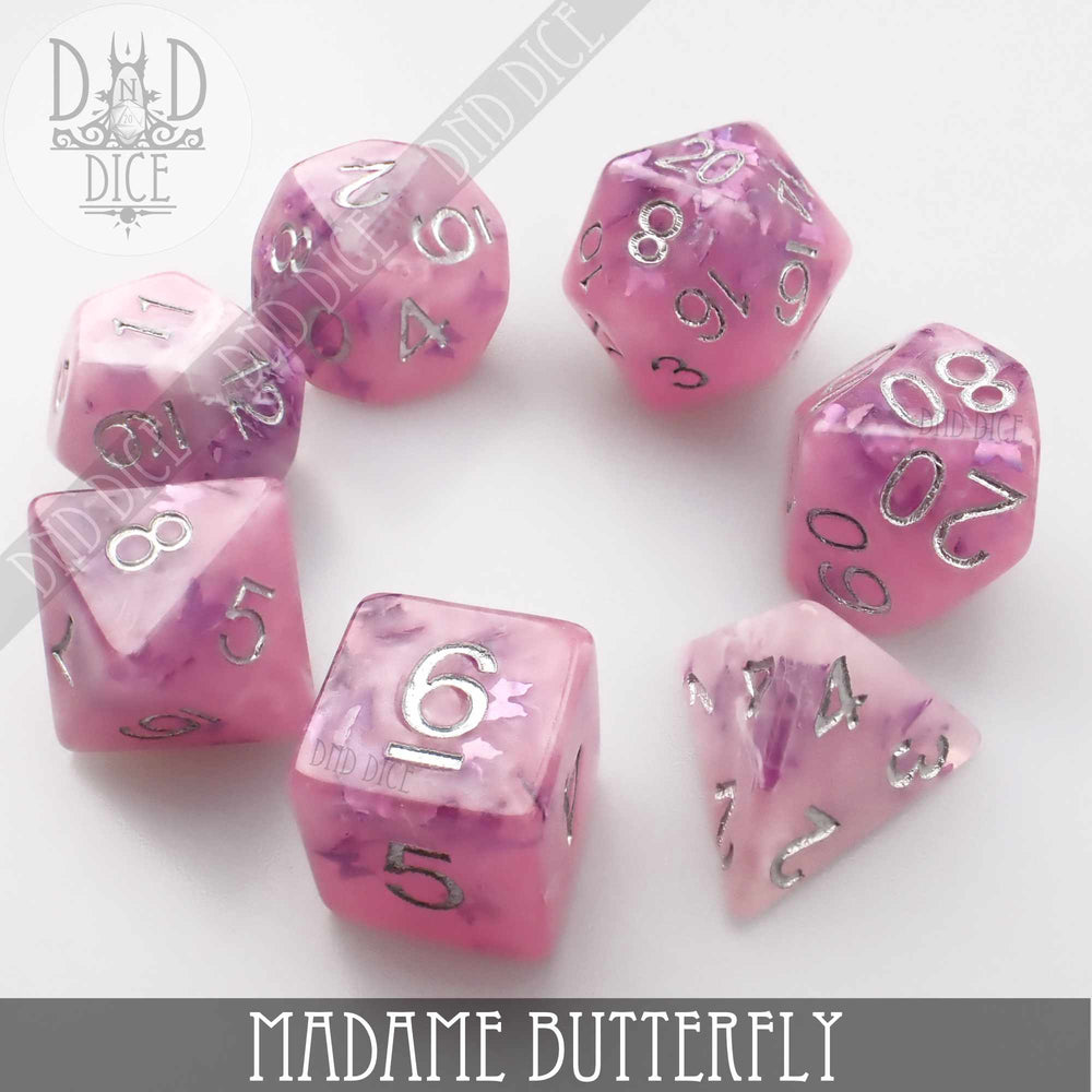 Madame Butterfly Dice Set (Online Order Only)