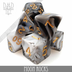 Moon Rocks 7 or 11 Dice Set (Online Order Only)