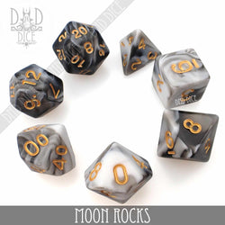 Moon Rocks 7 or 11 Dice Set (Online Order Only)