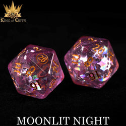 Moonlit Night 12 Dice Set (Online Order Only)