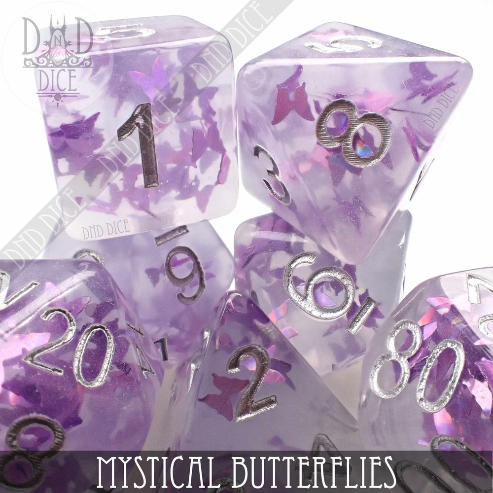 Mystical Butterflies Dice Set (Online Order Only)