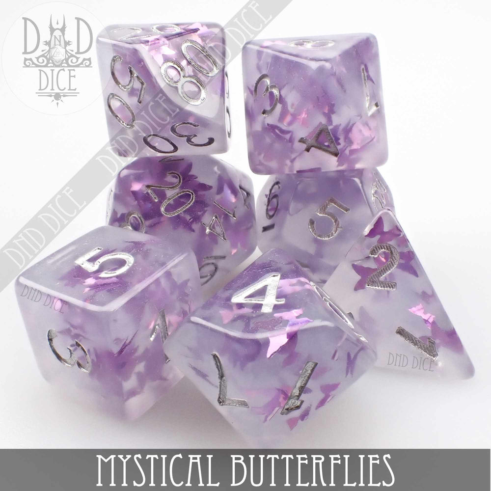 Mystical Butterflies Dice Set (Online Order Only)