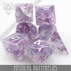 Mystical Butterflies Dice Set (Online Order Only)