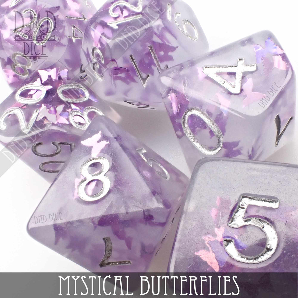 Mystical Butterflies Dice Set (Online Order Only)