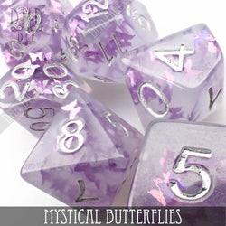 Mystical Butterflies Dice Set (Online Order Only)