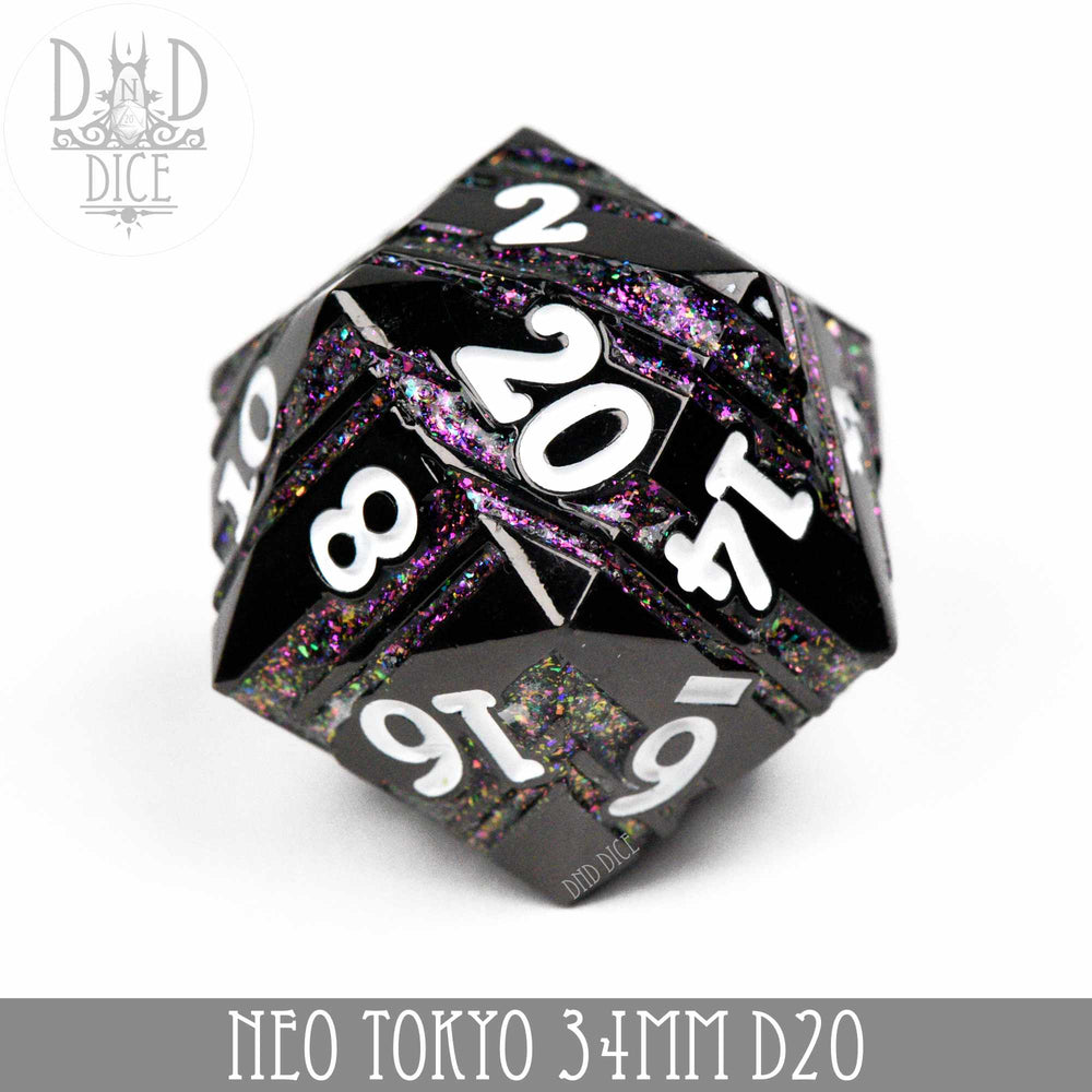 34mm D20 - Neo Tokyo (Metal) (Online Order Only)