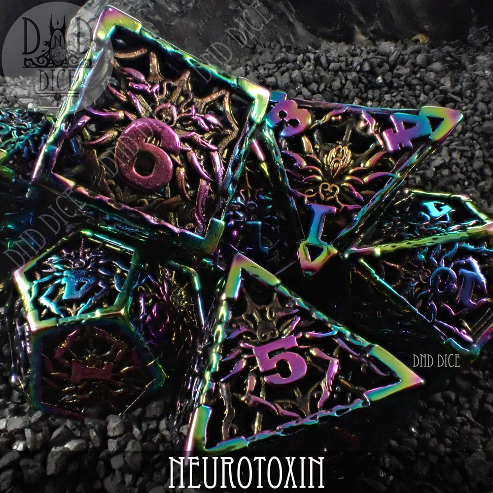 Neurotoxin Metal Dice Set (Gift Box) (Online Order Only)