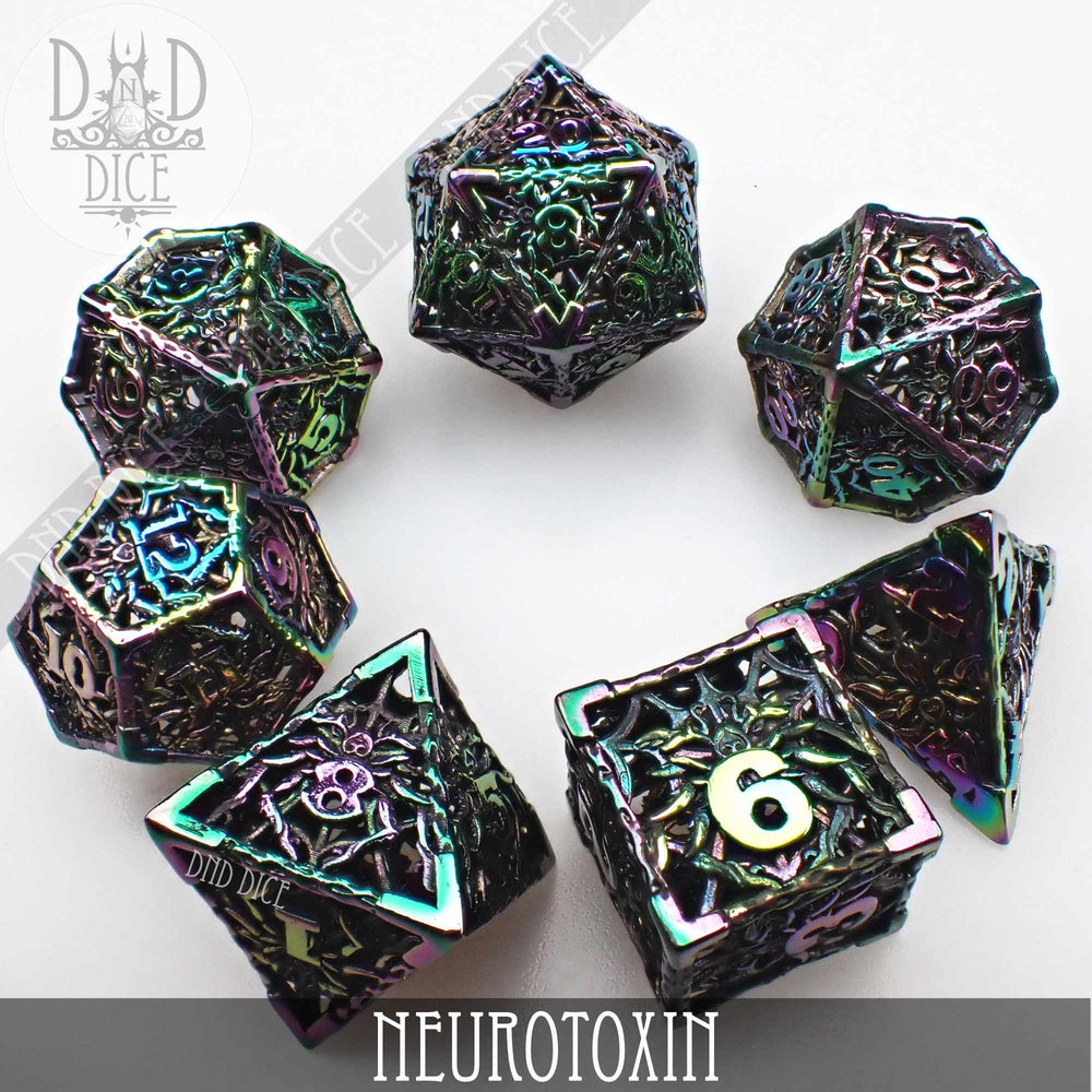 Neurotoxin Metal Dice Set (Gift Box) (Online Order Only)
