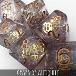 Gears of Antiquity Dice Set (Online Order Only)