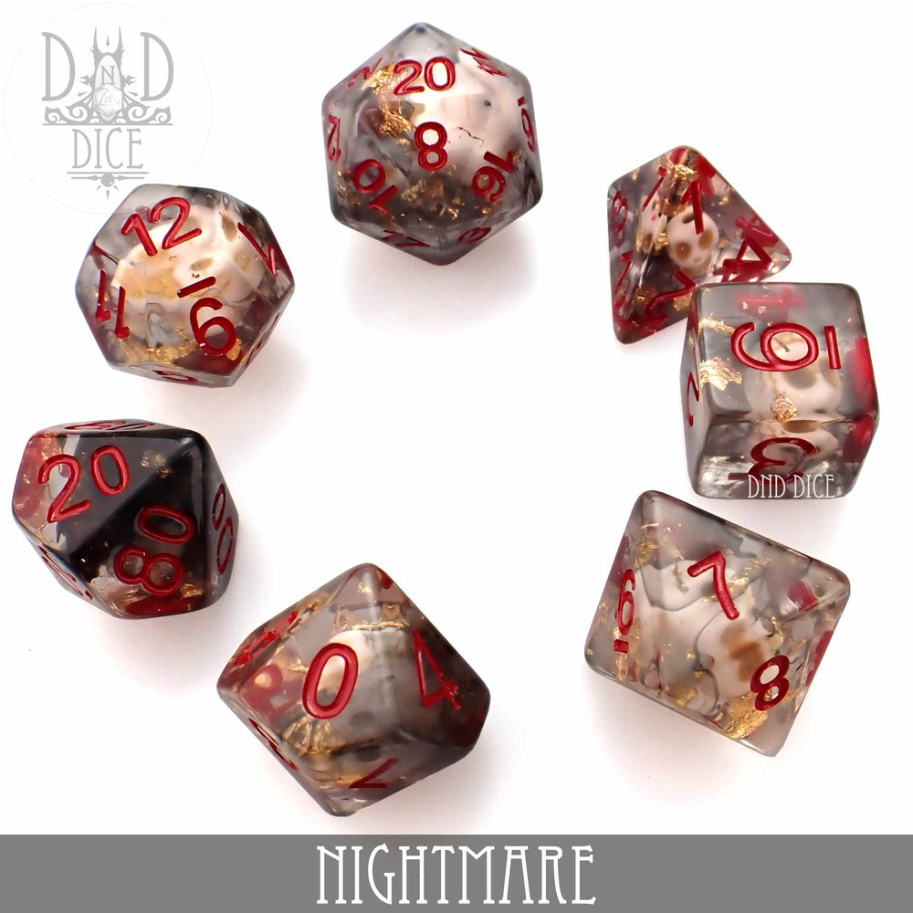 Nightmare Dice Set (Online Order Only)