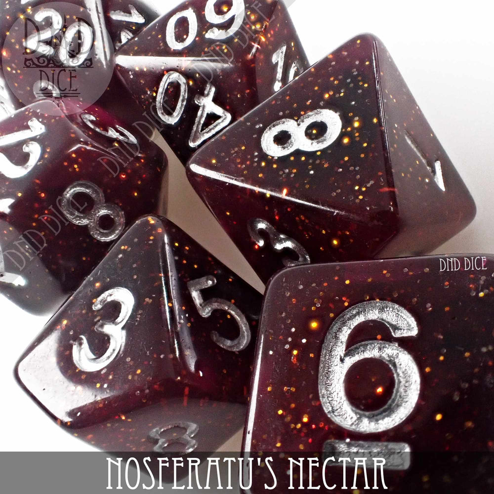 Nosferatu's Nectar Dice Set (Online Order Only)
