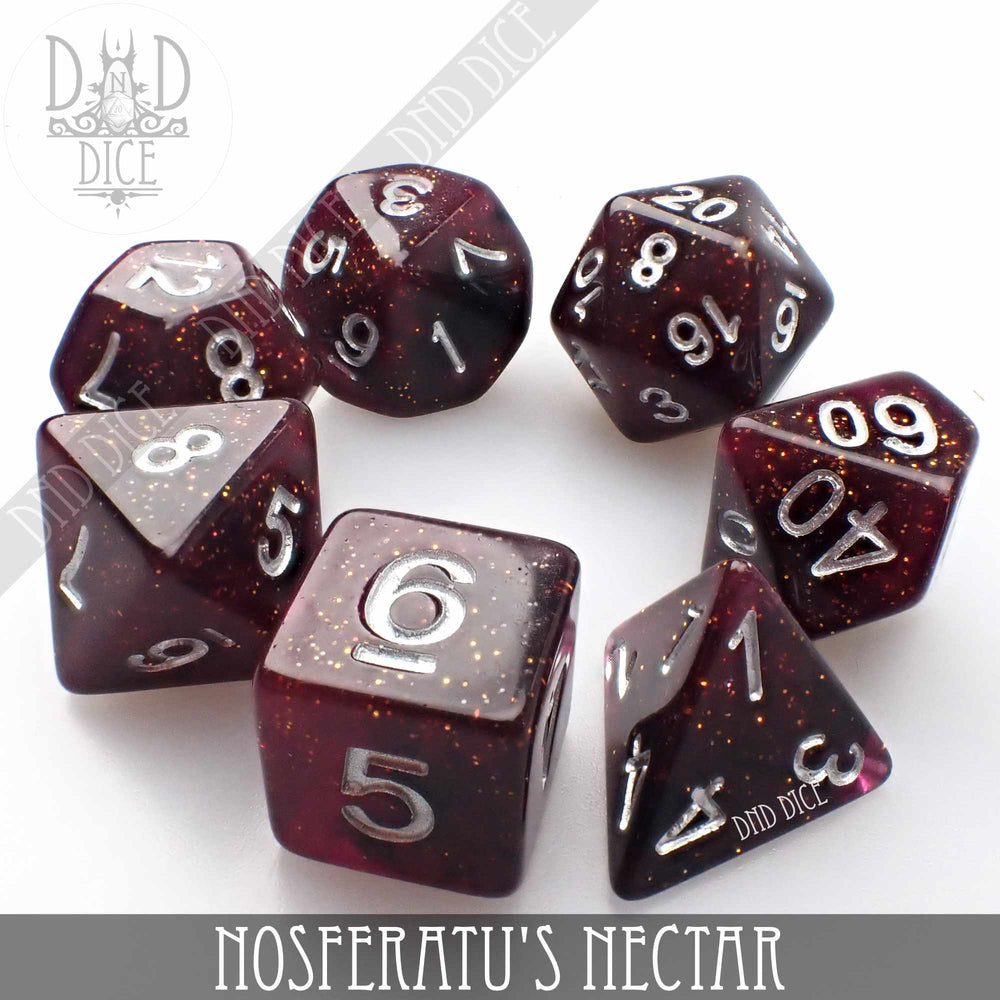 Nosferatu's Nectar Dice Set (Online Order Only)