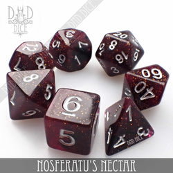 Nosferatu's Nectar Dice Set (Online Order Only)