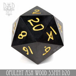 Opulent Ash Wood 50mm D20 (Gift Box) (Online Order Only)